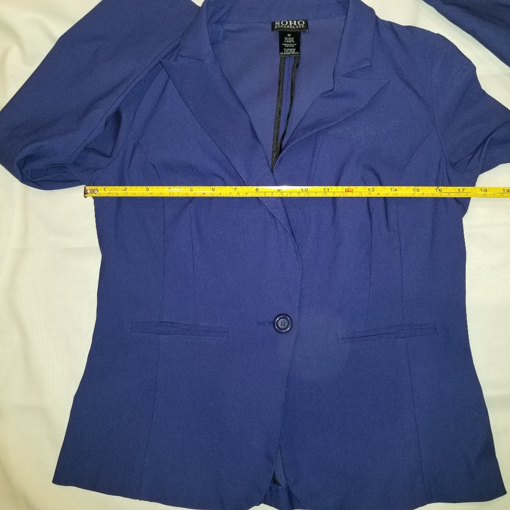 Soho apparel blazer. Size M - Picture 8 of 9